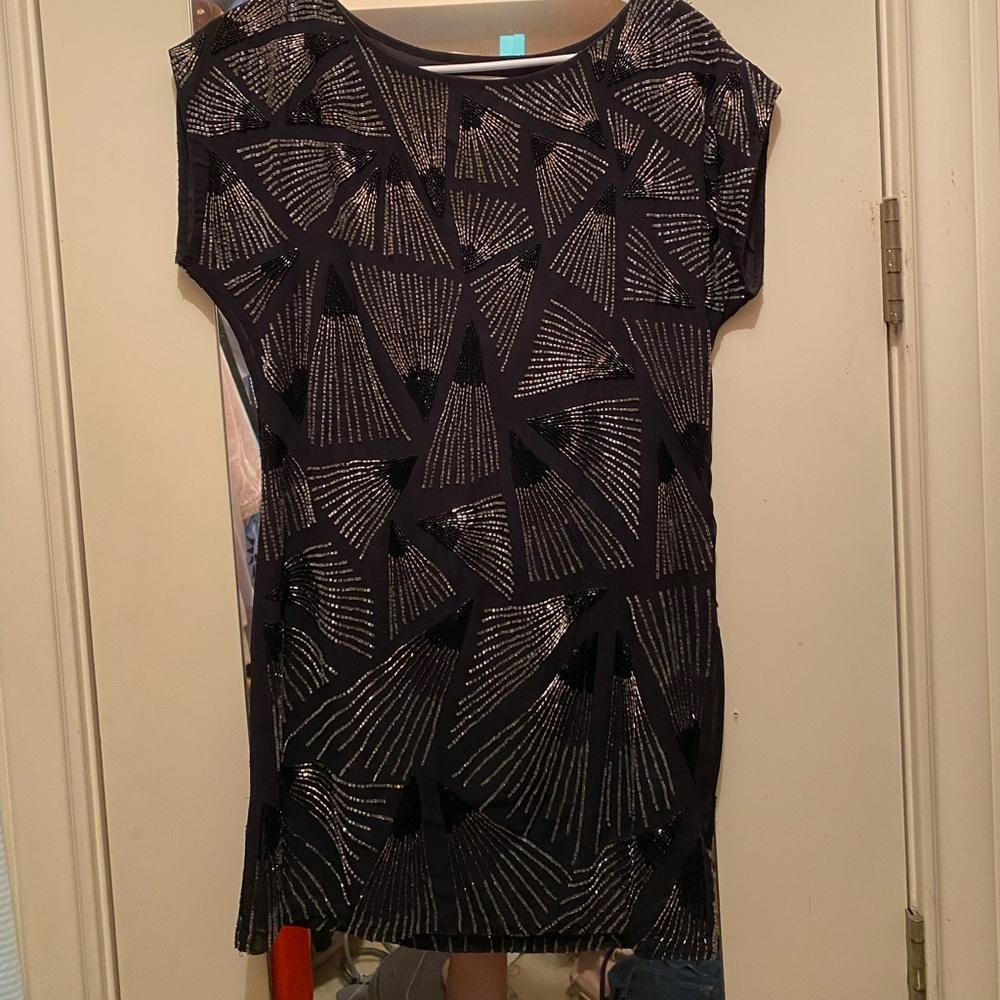 Trina Turk beaded mini dress
